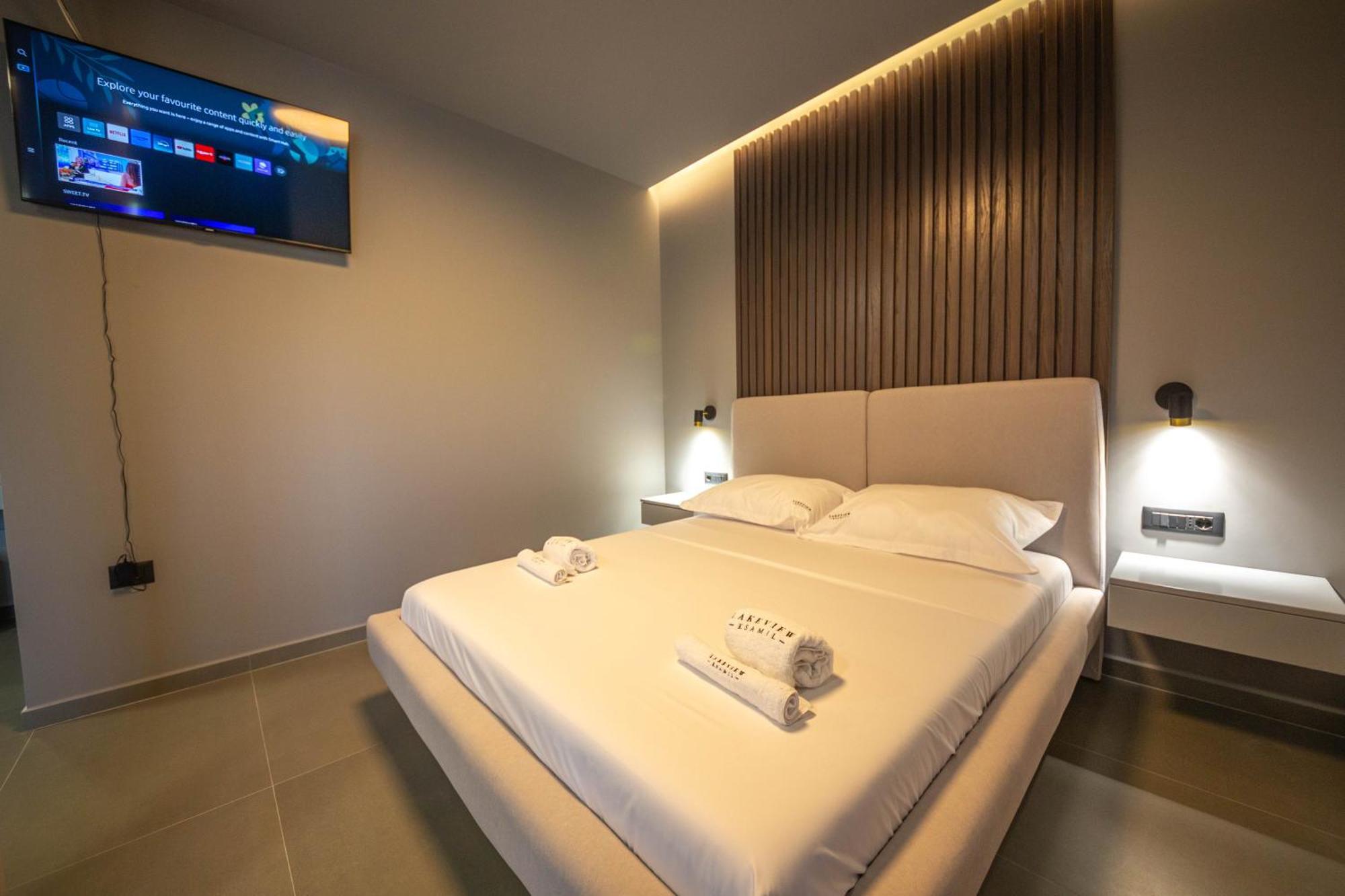 Lake View Rooms Ksamil Kültér fotó