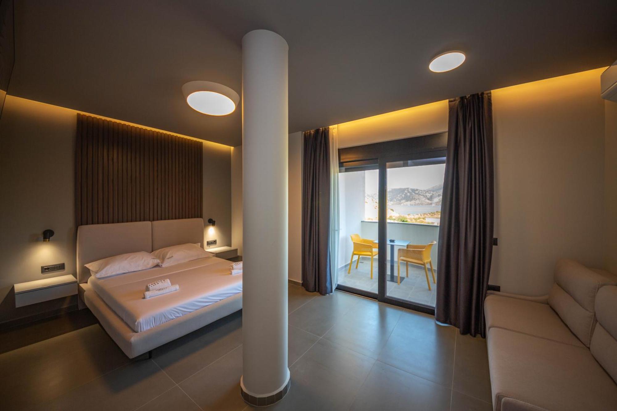 Lake View Rooms Ksamil Kültér fotó