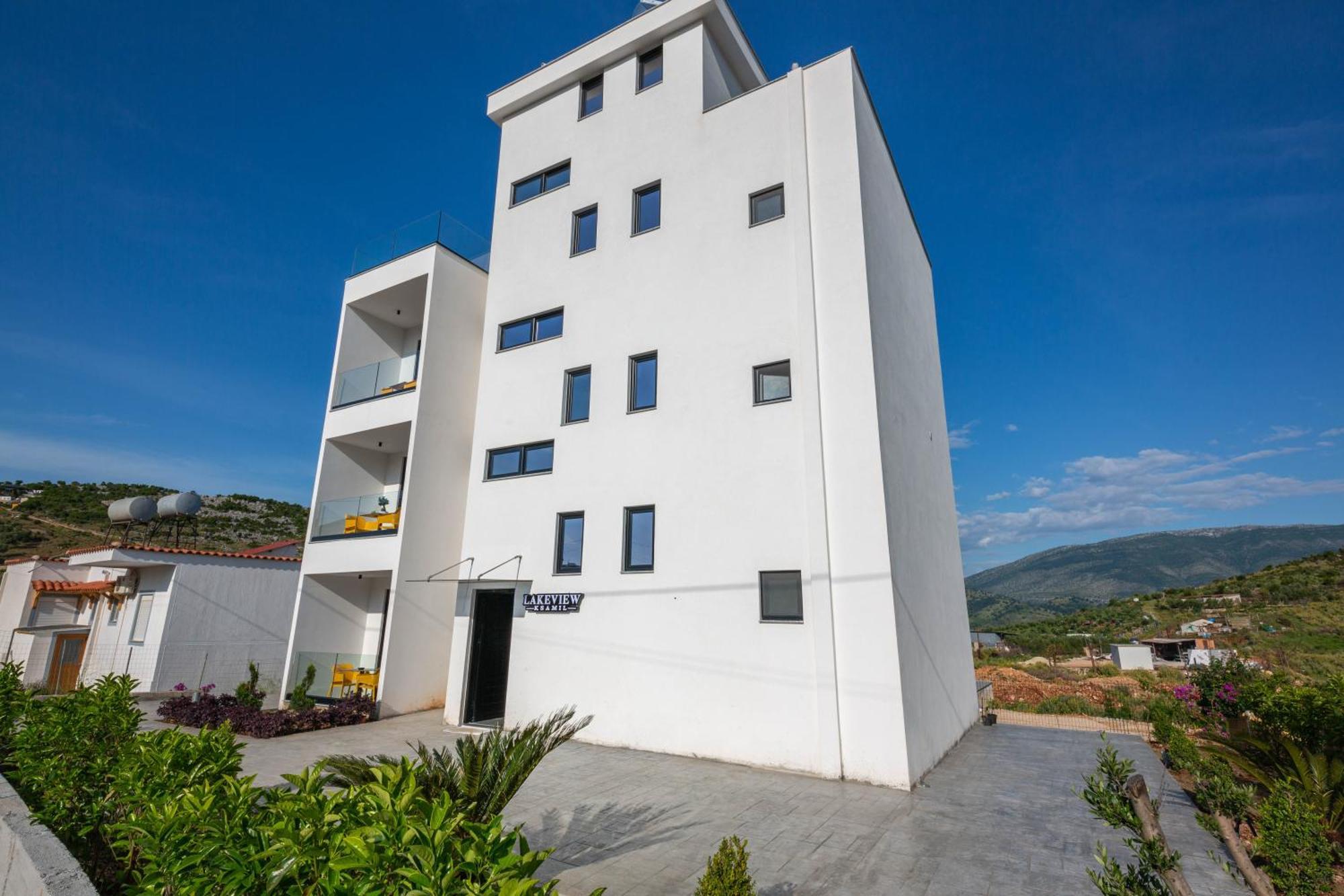 Lake View Rooms Ksamil Kültér fotó